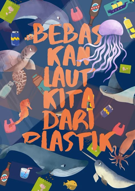 Poster Sampah, Canva Posters, Poster Art Ideas, Earth Day Drawing, Education Poster Design, Poster Design Layout, Desain Buklet, Cute Blue Wallpaper, Canvas Learning