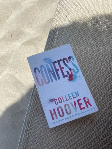 Confess Book Cover, Confess Aesthetic Colleen Hoover, Confess Colleen Hoover Book, Confess Book Aesthetic, Confess Colleen Hoover Aesthetic, Collen Hover Best Books, Colleen Hoover Confess, Confess Aesthetic, Confess Book