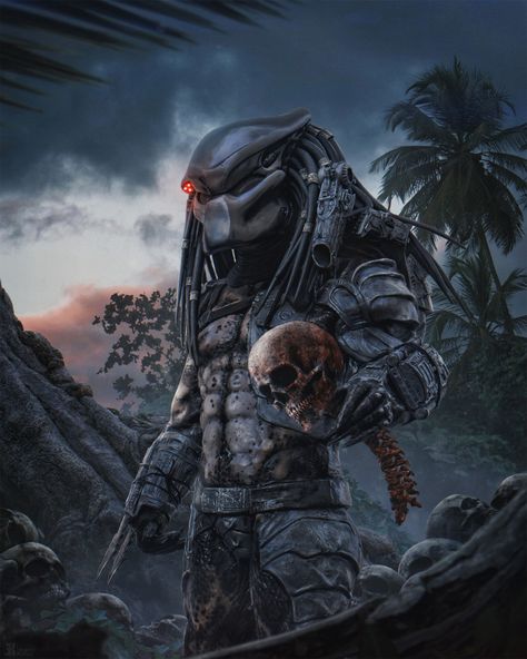 Predator Tattoo, Predators Film, Predator Artwork, Predator Alien Art, Predator Movie, Image Moto, Arte Alien, The Predator, Marvel Villains