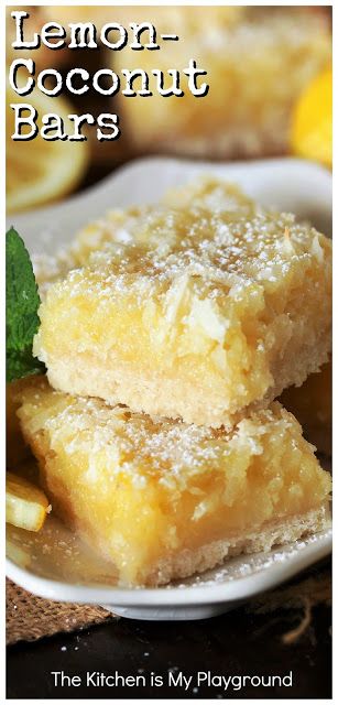 Coconut Squares Recipe, Coconut Flakes Recipe, Lemon Coconut Bars, Lemon Squares Recipe, Benefits Of Lemon Water, Dessert Cravings, Bday Quotes, Lemon Bars Easy, Benefits Of Lemon