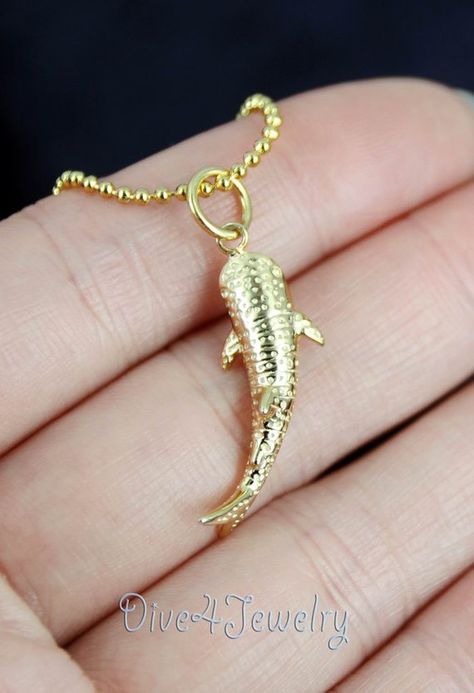 Whale Shark Necklace Solid Sterling Silver Gold Plated Whaleshark Pendant Necklace Ocean fish Nautical Charm Scuba diver gift Shark Jewelry, Gifts For Scuba Divers, Dove Jewelry, Shark Pendant, Shark Gifts, Shark Necklace, Ocean Fish, Preppy Jewelry, Indie Jewelry