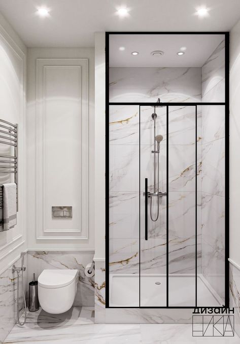 New Classic Bathroom Design Luxury, Classic Bathroom Design Luxury, Molding Bathroom, Neoclassical Bathroom, Modern Classic Bathroom, Classic Bathrooms, Neoclassical Home, Classic Bathroom Design, Neoclassical Interior