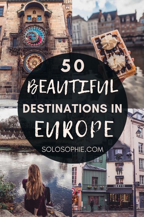 Here are 50+ must-see places to visit in Europe in the form of the ultimate Europe bucket list! Places To Visit In Europe Bucket Lists, Must See In Europe, Europe Must See Places, Must See Places In Europe, Things To Do In Europe, Europe Places, Places To Visit In Europe, European Itineraries, Europe Bucket List