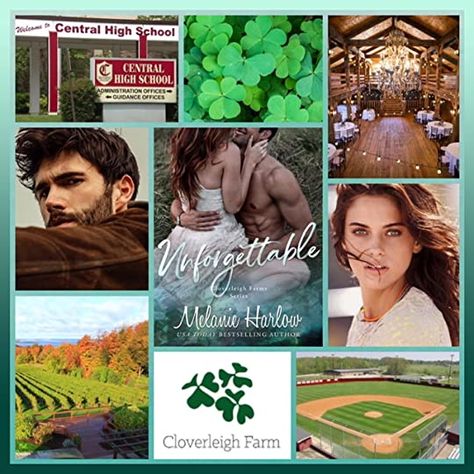 Cloverleigh Farms, Melanie Harlow, Killer Instinct, Collage Book, Sports Romance, Flag Photo, Fan Book, He Is Able, Favorite Authors