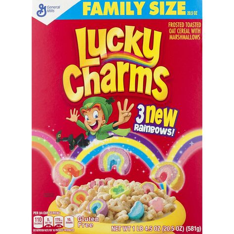 Lucky Charms Gluten Free Breakfast Cereal, 20.5 oz >>> Visit the image link more details. (This is an affiliate link) #PrimePantry Cereal Ideas, Shaped Marshmallows, Marshmallow Cereal, Gluten Free Marshmallows, Kids Cereal, Lucky Charms Cereal, Oat Cereal, Gluten Free Breakfast, Fresh Groceries