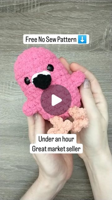 Krysta 🧶🎥 on Instagram: "NEW RELEASE ⬇️  Brand new over on my YouTube channel you can find the free tutorial for this no sew flamingo! 🦩  It can be made in Bernat Blanket, Big Twist Posh, Parfait Chunky or acrylic yarns 🧶 and they all turn out great!  Which yarn would you use?? 🤔  #crochetaddicts #crochetbeginner #crochetcrafts #crochetcraft #crochetdesigns #crochetersgonnacrochet #crochetforbeginners #crochetforlife #crochetgirlpower #crochethappiness #bigtwist #crochetinsta #crochetjoy #crochetkids #crochetloversoftheworld #feb24crc #crochetmoments #crochetnerd #crochetoninstagram #crochetplushies #crochetqueen #crochetreels #crochetstitch #crochettips #crochetvideos #crochetwork #crochetyarn #crocheteverything #freecrochetpatterns #freecrochetpattern" Parfait Chunky Yarn, Acrylic Yarn Crochet, Bernat Blanket, Big Twist, Crochet Girls, Crochet Lovers, Crochet Creations, Crochet Free, Crochet Videos