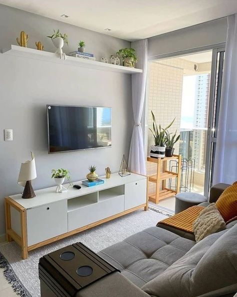 #decor Apartment Decorating Room, Salon Simple, Apartment Living Room Design, Casa Vintage, Home Design Living Room, Living Room Decor Cozy, Apartment Decor Inspiration, Decor Home Living Room, Home Design Decor