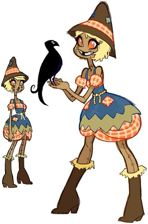 Hmm Owl Character Design Human, Scarecrow Character Art, Spooky Character Design, Drawing Ghosts Character Design, Scarecrow Illustration Character Design, Scarecrow Drawing, Arte Sketchbook, Character Design Animation, Cartoon Character Design