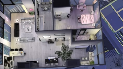 Sims 4 Spire Apartment Layout, Sims 4 1 Bedroom Apartment, Sims 4 3 Bedroom Apartment, Spire Apartment Sims 4, Sims 4 Urban Apartment Cc, Sims 4 2 Bedroom Apartment, Sims 4 Apartment Download Patreon, Sims 4 Apartment Lot, Sims 4 Realistic Apartment