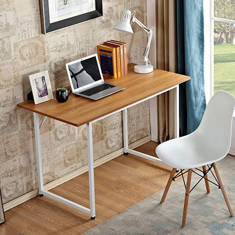 Simple Desk Ideas, Idea For Study, Simple Computer Table, Ideas For Desk, Modern Study Table, Table For Study, Study Table Ideas, Home Office Gaming, Simple Computer Desk