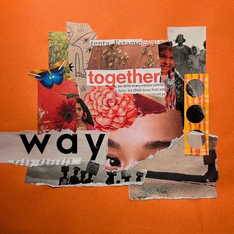 Collage, Paper, Analogue :: Behance Collage Paper, Universe, Paper Crafts, Collage