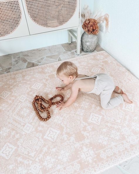 Our favourite padded playmat brand, @rugabub has released two new, beautiful designs ♡ Foam Play Mat, Padded Play Mat, India Rose, Nursery Trends, Neutral Room, Turkish Design, Play Mats, Nursery Rug, Visual Texture