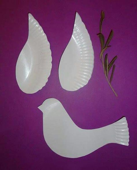 Peace Crafts, Sunday School Activities, Bible Crafts For Kids, Vbs Crafts, Church Crafts, Bird Crafts, Paper Plate Crafts, Plate Crafts, Sunday School Crafts