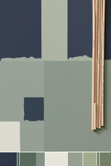 Looking to boost your productivity? Discover the top strategies to achieve more in less time with our ultimate guide. #ad     #Colortrend #wallpaint2024  #color2024  #DIYpainting  ##DIYhomedecor  #Fixhome Navy And Sage Color Palette, Navy And Green Kitchen, Sage And Blue Color Palette, Camel Color Palette, Navy Blue And Sage Green, Valspar Blue, Blue And Sage Green, Dark Boho Living Room, Navy Interior