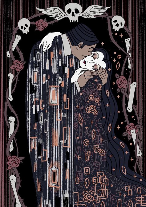 Skulls And Bones, Gomez And Morticia, Motif Art Deco, The Addams Family, Theme Halloween, Arte Inspo, Foto Art, Addams Family, 판타지 아트