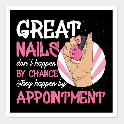 Manicurist Quotes, Instagram Nail Page Ideas, Nail Tech Humor, Nail Technician Quotes, Nail Salon Names, Nail Bar Ideas, Manicure Quotes, Nail Polish Quotes, Art Slogans