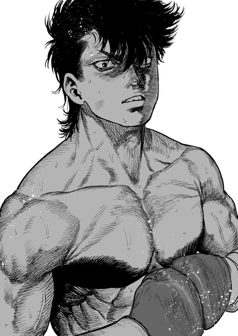 Martial Arts Manga, Box Manga, Hajime No Ippo, 캐릭터 드로잉, Manga Pages, 판타지 아트, 영감을 주는 캐릭터, Anime Artwork, Manga Drawing