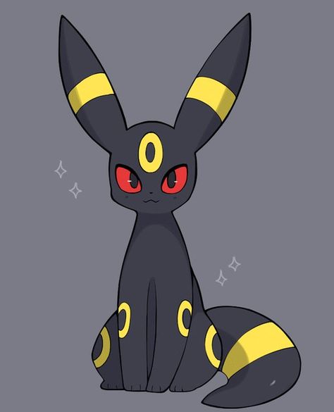 #Umbreon Cute Umbreon, Shiny Umbreon, Umbreon Pokemon, Eevee Cute, Umbreon And Espeon, Pokemon Umbreon, Twitter Art, Blink Blink, Pokemon Gif