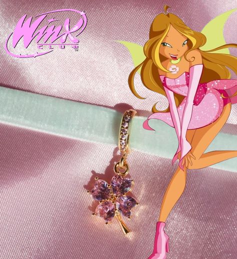 #floraflowernecklace #floranecklace #florawinxnecklace #floraflowerchoker #butterflynecklace Winx Club Necklace, Flora Necklace, Flora Winx Club, Winx Flora, Regal Academy, Princess Jewelry, Bff Gift, Flower Choker, Necklace Flower