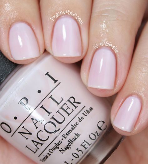 Flutter By: The Best Wedding Nail Polishes from Essie and OPI Opi Gel Nail Colors, Opi Pink Nail Polish, Wedding Nail Colors, Opi Gel Nail Polish, Essie Nail Polish Colors, Wedding Nail Polish, Opi Nail Polish Colors, Sheer Nails, Opi Nail Colors