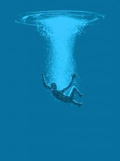 Imagine Pictures, Underwater Drawing, Facebook User, Person Falling, Underwater Pictures, Underwater Painting, Water Images, Comic Tutorial, Water Illustration