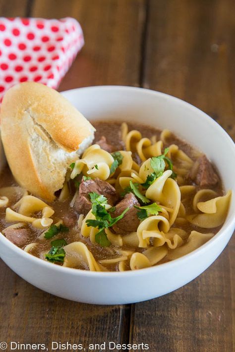 Beef And Noodles Soup, Family Dinner Ideas Healthy, Beef And Noodle Soup, Fall Eats, Noodles Soup, Beef Noodle Soup, Budget Recipes, Dinner Night, Crockpot Beef