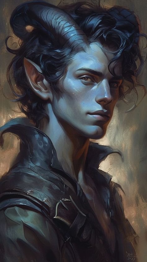 Black Tiefling Male, Pathfinder Rpg Characters, Npc Ideas, Printed Pictures, Book Annotations, Male Character, Dungeons And Dragons Characters, Exploring The World, Dnd Characters