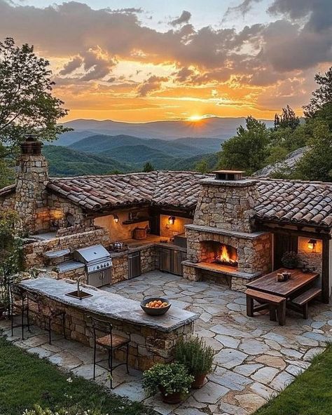 Porch Wood, House Backyard, Outdoor Kitchen Patio, Log Cabin Homes, Wrap Around Porch, Swimming Pools Backyard, Earthship, Mountain Homes, Dream Room Inspiration