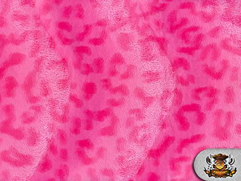 Leopard Pink Velboa Animal Print Fabric Sold by by FabricEmpire Rocking Horse Toy, Fabric Empire, Fake Animals, Animal Print Fabric, Animal Fur, Pink Fur, Sewing Fabrics, Fur Fabric, Fabric Animals