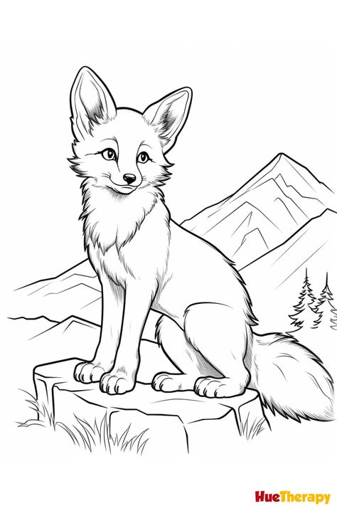 13 Free Printable Fox Coloring Pages for Kids Fenic Fox, Cartoon Fox Drawing, Fox Coloring Pages, Primitive Colors, Puppy Coloring Pages, Aussie Christmas, Animal Drawings Sketches, Free Coloring Sheets, Painting Templates