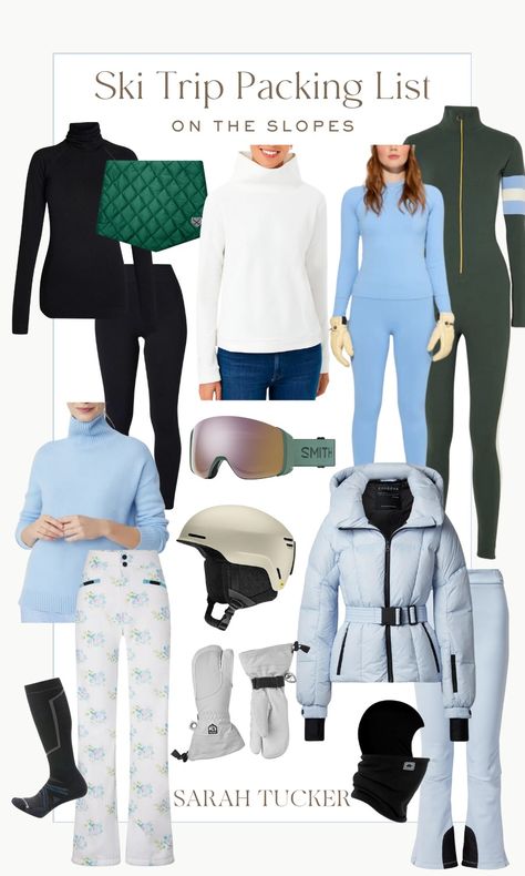 Ski Trip Packing List: How to Pack for a Ski Vacation Packing For Ski Trip What To Wear, What To Pack For Colorado Winter, What To Wear On A Ski Trip, Family Ski Trip Aesthetic, Ski Capsule Wardrobe, What To Pack For Ski Trip Women, Ski Trip Aesthetic Outfits, Ski Weekend Packing List, Skiing Packing List