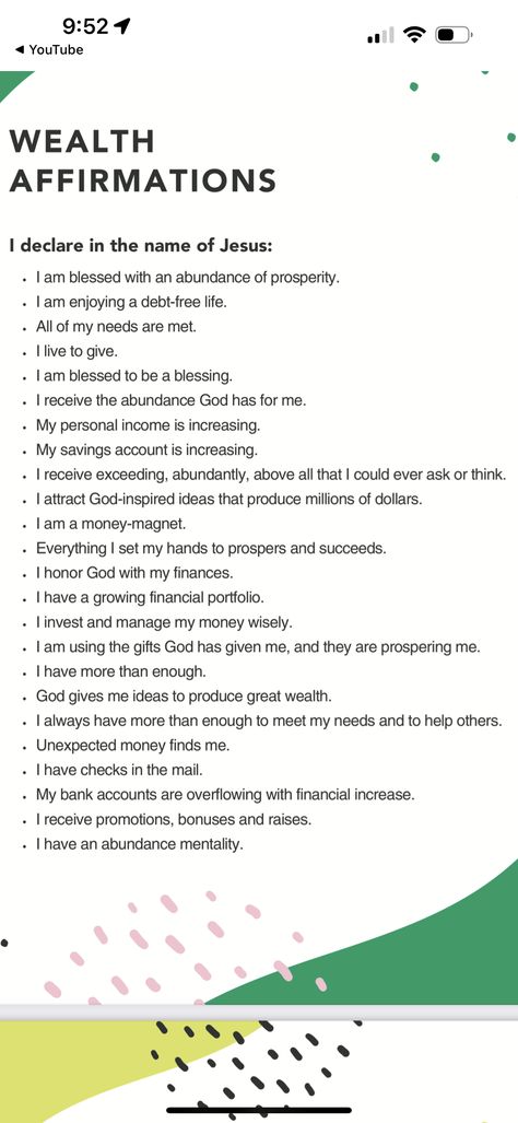 I Am Debt Free Affirmation, Wealth Scriptures, Biblical Financial Affirmations, Christian Financial Affirmations, Biblical Money Affirmations, Prayers For Financial Abundance, Prayer For My Finances, Prayers For Abundance, Prayers For Wealth Money