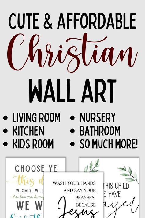 Christian Kitchen Quotes, Christian Wall Art Printable, Bathroom Quotes, Grace Of God, Dining Room Wall Art, Jesus Prayer, Bathroom Kids, Room Bathroom, Christian Wall Art