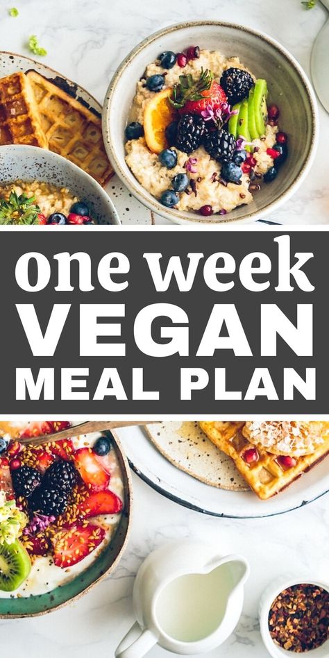 Plant Based Diet Meals, Vegan Meal Plan, Plant Based Diet Meal Plan, Plant Based Meal Planning, Resepi Biskut, Vegan Diet Plan, Vegetarian Meal Plan, Plant Based Diet Recipes, Vegan Menu