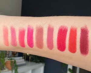 Lisa Eldridge Lipstick Collection Chat & Swatches - Ahead Of Today's Launch - Amy's Chapter Lisa Eldridge Lipstick Velvet Ribbon, Lisa Eldridge Lipstick, Pinky Rose, Magic Makeup, Lisa Eldridge, Velvet Lipstick, Olive Skin, Lipstick Collection, Lipstick Swatches