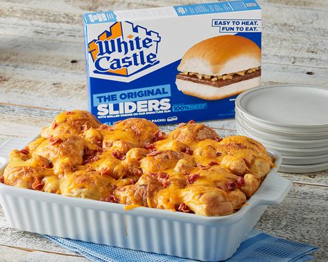 White Castle Casserole, White Castle Stuffing, White Castle Recipe, White Castle Burgers, Peeps Flavors, Winco Foods, Easy Home Recipes, Home Meals, Cream Of Celery Soup