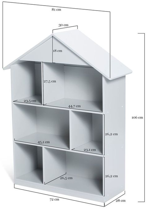 Alice Fox, Dollhouse Bookcase, Barbie House Furniture, Diy Barbie House, Doll Furniture Diy, Diy Barbie Furniture, Doll House Plans, Doll House Crafts, Kids Bedroom Designs