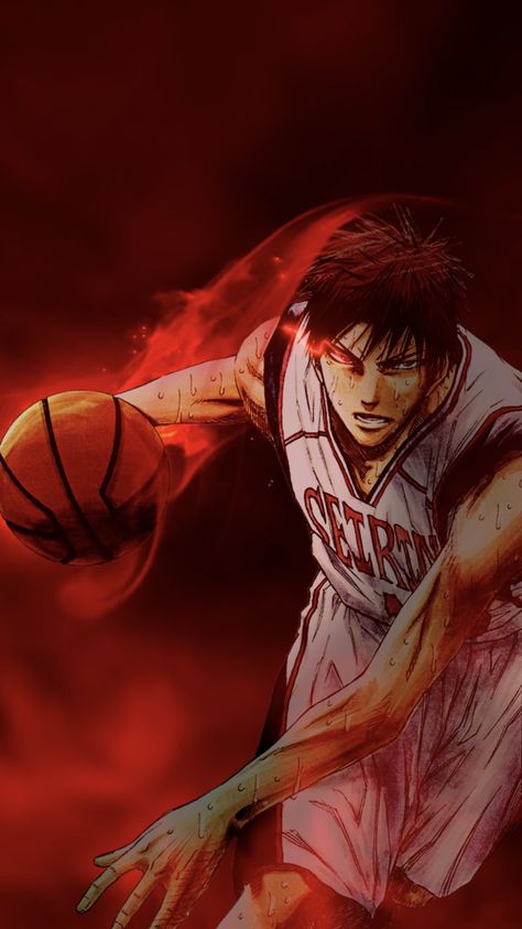 Kuroko's Basketball Wallpaper, Anime Basket, Kagami Kuroko, Kurokos Basketball, Kuroko No Basket Characters, Basketball Anime, Kagami Taiga, Naruto Sketch Drawing, Basketball Wallpaper