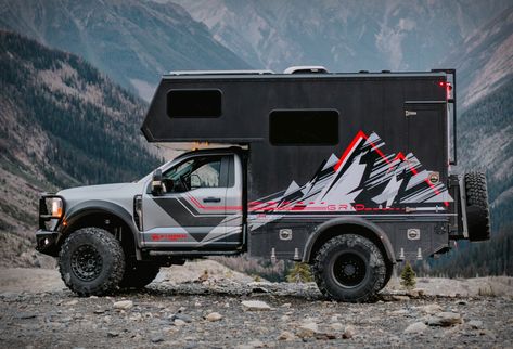 Wilderness Vans Grid Mini Overland Camper Flatbed Truck Camper, Short Bed Truck Camper, Overland Camper, Expedition Overland, Custom Porsche, G 63, Overland Truck, Overland Trailer, Flatbed Truck