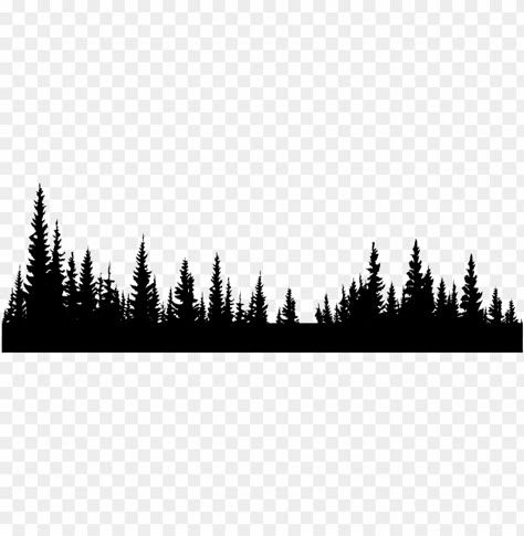 Forest Drawing Black And White, Silhouette Images Free, Forest Clip Art, White Png Transparent, Forest Vector, Black And White Clip Art, Tree Clip Art, Clip Art Black And White, Forest Svg