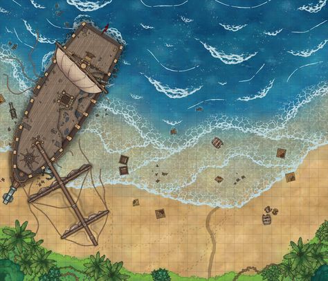 Contest Winners (from way back!) | Patreon Shadow Creatures, Sea Pirates, Building Map, Dnd Classes, Dnd Maps, Dnd Stuff, Rpg Maps, Rpg Map, Map Background