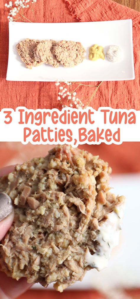 3 Ingredient Tuna Patties Tuna Patties No Egg, 3 Ingredient Tuna Patties, Sauce For Tuna Patties, Tuna Patty Recipe Easy, Baked Tuna Patties, Tuna Cakes Easy, Tuna Patties Healthy, Tuna Croquettes, Tuna Patties Easy