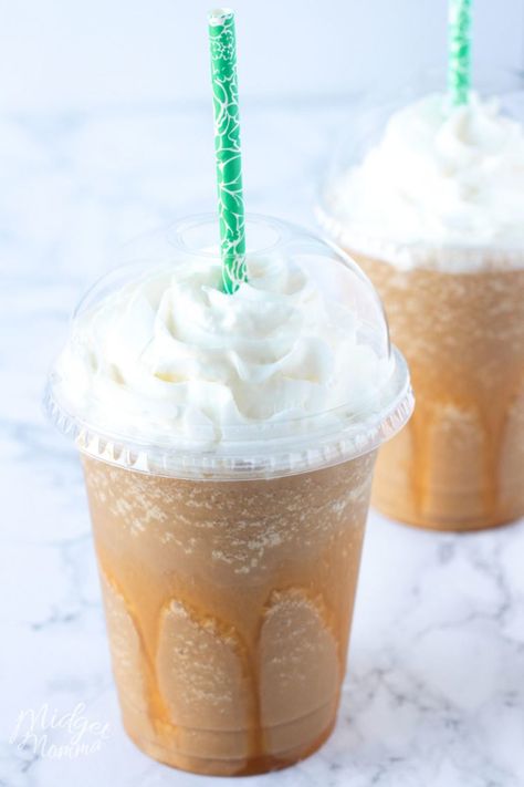 Sugar Free Caramel, Keto Beverages, Low Carb Starbucks, Keto Coffee Recipe, Dessert Mousse, Frappe Recipe, Caramel Frappuccino, Frappuccino Recipe, Keto Drinks