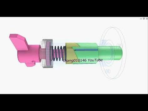 Push to turn 90 deg. - YouTube Mechanical Principles, Industrial Structure, Mat Design, Pushes And Pulls, Yellow And Green, Turn Ons, Yellow, Wall, Green