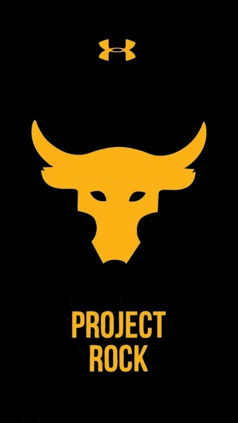 Project Rock Logo, The Rock Logo, Project Rock Under Armour, Under Armour Wallpaper, Bulls Wallpaper, Rock Logo, Texas Longhorns Football, Archangel Metatron, Dog Photoshoot