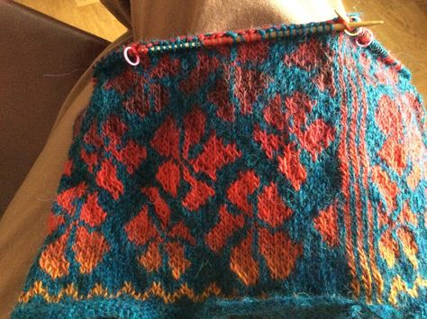 Double Knitting, Fair Isle, Textiles, Van, Knitting