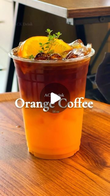 Soft Drinks Recipes, Ginger Coffee, Cocktail Videos, Natural Language Processing, Orange Cocktails, Orange Drinks, Orange Coffee, Drinks Recipes, Orange Recipes