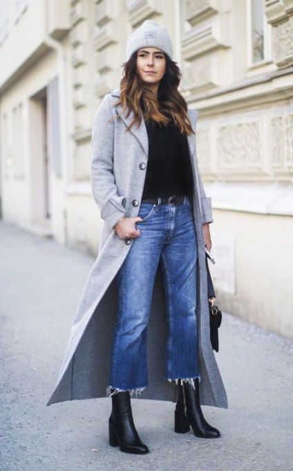 Cute Jean Outfits Winter, How To Style Bootcut Jeans, How To Wear Bootcut Jeans, Cute Jean Outfits, Style Bootcut Jeans, Bootcut Jeans Outfit, Cropped Jeans Outfit, Straight Leg Jeans Outfits, Black Bootcut Jeans