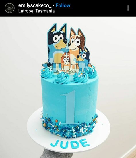 Bluey Abc Kids Cake, Cake Ideas Boys, Bluey Cake Ideas, Baby Boy Birthday Cake, Abc Kids, Bluey Birthday, 2 Birthday Cake, Funny Birthday Cakes, Abc For Kids