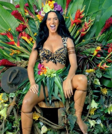 Katy Perry Costume, Jungle Outfit, Katy Perry Outfits, Katy Perry Wallpaper, Katy Perry Roar, Jungle Thema, Katy Perry, Pop Star, Music Video